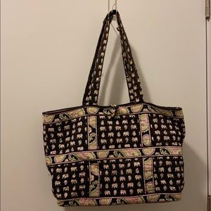Vera Bradley Pink Elephant Tote